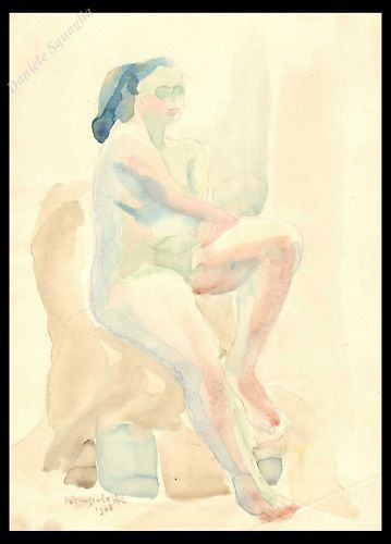 Angioletti beatrice acquerello - angioletti,