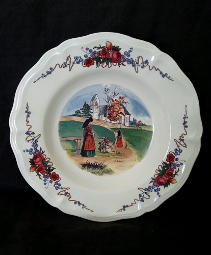 Piatto ceramica vintage