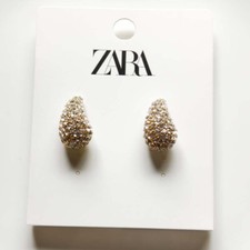 Orecchini a goccia strass Zara