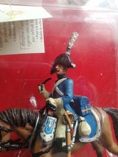 Del Prado Soldatini a Cavallo Napoleonici 6th Dragoons Prussian 1806 In Piombo.