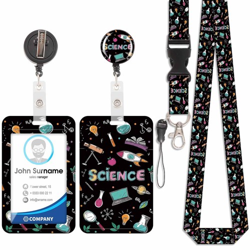 Porta badge con cordino - , a