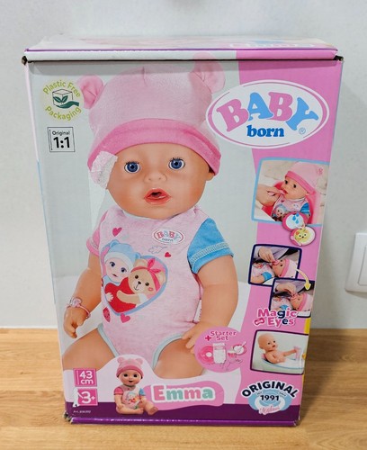 Baby born emma - emma,, doll