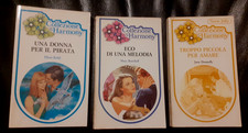 3 LIBRI Collezione Harmony