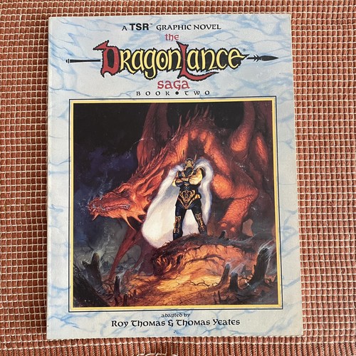 The dragon lance saga book - dragon,