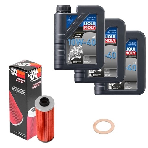 Kit filtro olio liqui moly - kit,