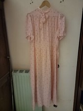 Elegante Abito Da Notte Vintage Anni 60/70 In Tessuto Leggero E Morbido