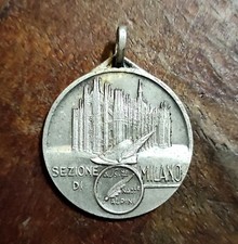 MEDAGLIA ALPINI MILANO 1969 Tiro a Segno LODI Vintage Leggere descrizione 