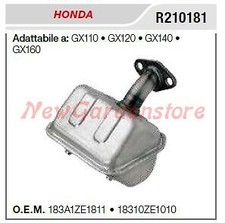 Marmitta silenziatore HONDA