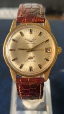 Longines Ultrachron Gold 18 K Vintage Rare