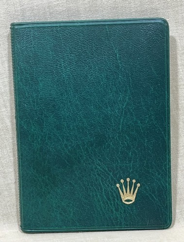 Rolex plastic vintage wallet - rolex,