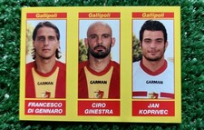FIGURINA CALCIATORI PANINI 2009/10 GALLIPOLI N°567 DI GENNARO GINESTRA 2010⚽️