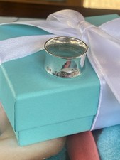 Anello Tiffany & Co Argento Collezione 1837 Size 15 Italiana