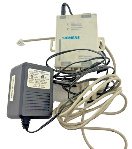 Siemens apogee microserver - siemens,