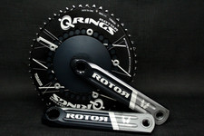 ROTORE Cervelo Q-RINGS 175mm 53/39T 2x11s guarnitura BCD 130mm pedivelle bici strada