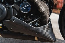 Spoiler di prua carbonio opaco