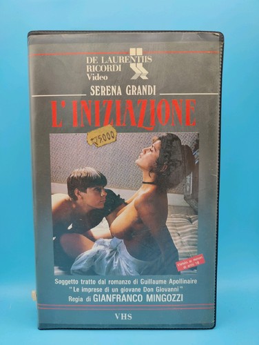Vhs film iniziazione serena - vhs,