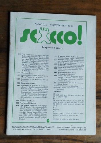 Scacco anno xiv ottobre - xiv,
