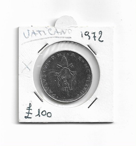 100 lire 1972 città - 100, 1972;