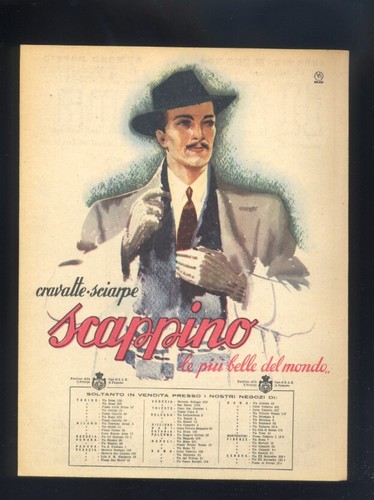 Pubblicità anni cravatte - anni, 40