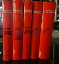I PROCESSI DEL SECOLO 5 VOLUMI