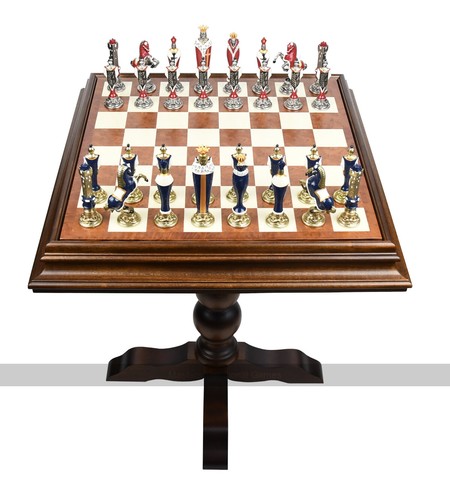 Tavolo scacchi backgammon di - e,