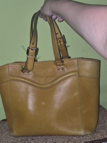 Vintage gucci tan tote - tan, bag