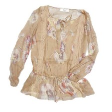 blugirl tunica seta floreale