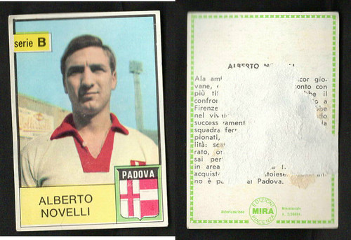 Figurina calciatori mira - figurina,
