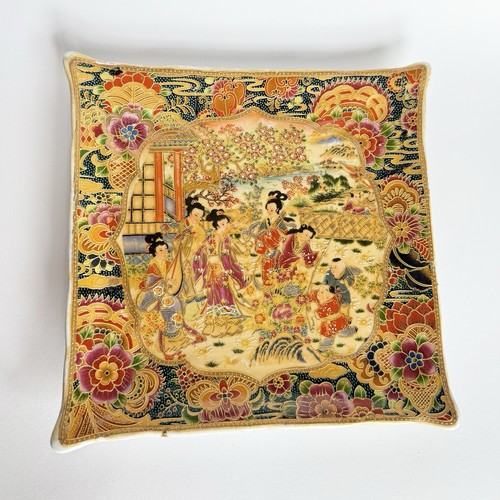 Piatto royal satsuma dipinto - satsuma, a