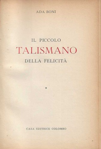 Piccolo talismano della - il,