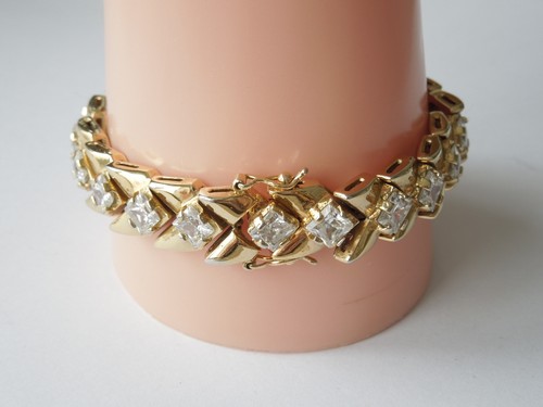 Bracciale vintage colore oro - bracciale,