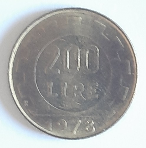 200 lire italia repubblica dal - 200,