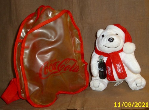 Zaino con orso polare coca - polare,