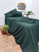 Copripiumino Lino Verde