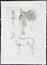 Incisione Cavallo, Sella