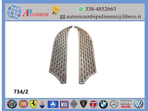 1257 coppia piastra pedana - 1257/d,