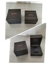 MIDO RARE WATCH BOX SCATOLA OROLOGIO UHRENBOX CHRONOGRAPH COMMANDER  + OUTERBOX