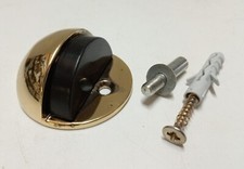 Ferma porta da pavimento in acciaio gommino antigraffio blocca porta fermaporta 