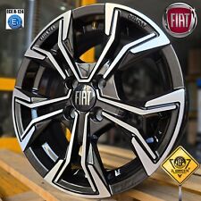 ALIEN Kit 4 Cerchi in lega da 16" Compatibili con Fiat 500 + 500 E + Panda Qubo