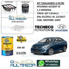 KIT TAGLIANDO 3 FILTRI E OLIO