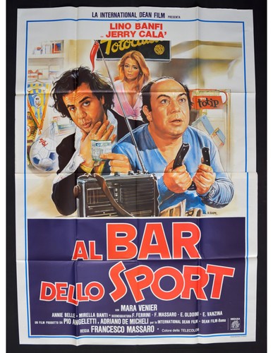 Manifesto bar dello sport - dello,