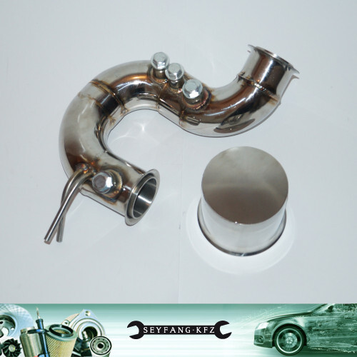 Downpipe acciaio inox mm - inox, 63,5