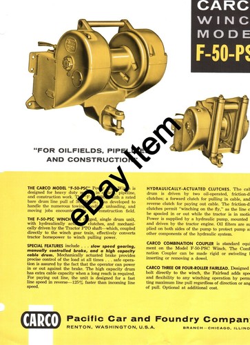 Brochure carco winch - brochure,