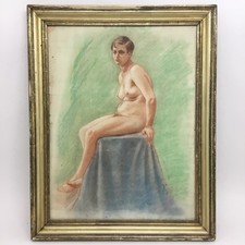 NUDO DI DONNA CON FIRMA