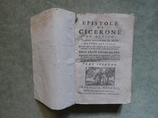 Epistole cicerone attico - epistole,