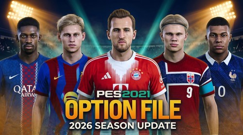 Pes 2021 option file ps4 - file,