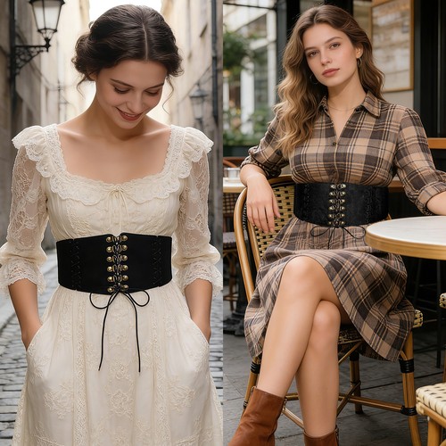Cintura corsetto donna vintage