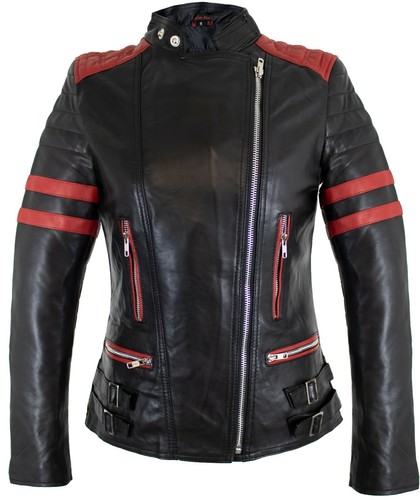 Giacca pelle donna - in,
