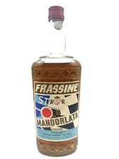 Vintage Liquore Mandorlata Frassine   1949-1959 Sigillo Stella Liquore 1L 40%