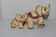 Thun, Animali . Elefante Bomby in fila . Lungezza 19 cm.  Raro.